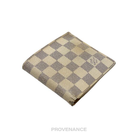 🔴 Louis Vuitton Marco Wallet - Damier Azur - Picture 4 of 10